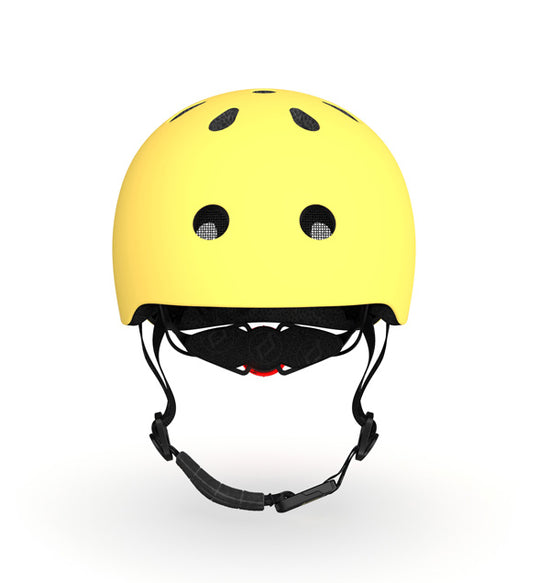 Scoot & Ride Helm S - M (51 - 55cm), lemon