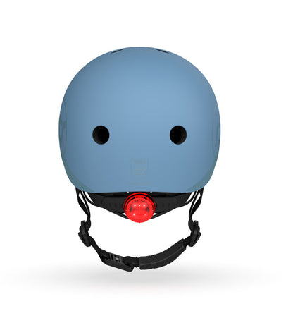 Scoot &amp; Ride Helm S - M (51 - 55cm), steel