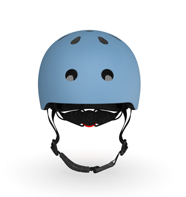 Scoot &amp; Ride Helm S - M (51 - 55cm), steel