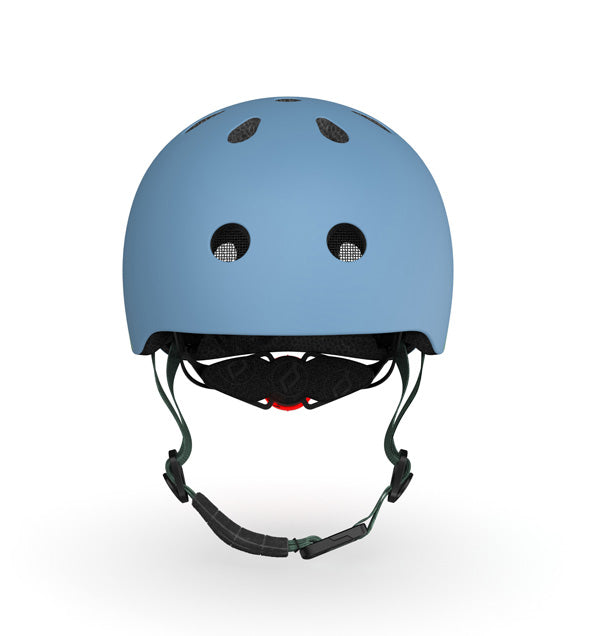Scoot &amp; Ride Helm XXS - S (45 - 51cm), steel