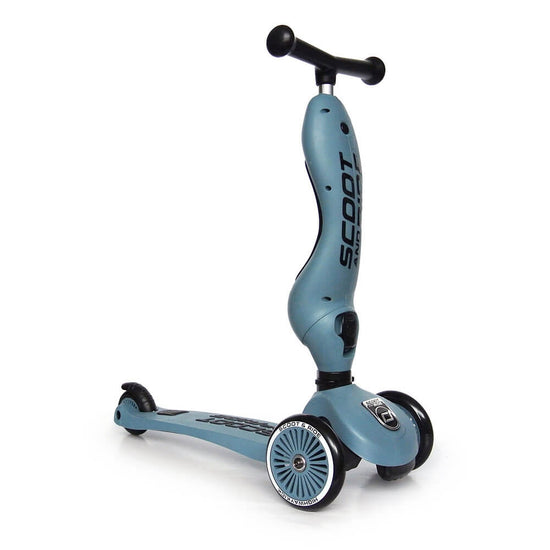 Kinderroller mit Sitz - Highwaykick 1 - steel