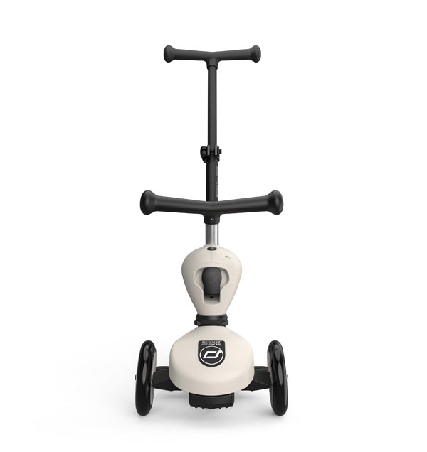 Kinderroller mit Schiebestange - Highwaykick 1 Push and Go - ash