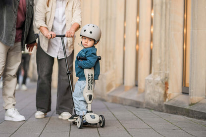 Kinderroller mit Schiebestange - Highwaykick 1 Push and Go - ash