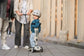 Kinderroller mit Schiebestange - Highwaykick 1 Push and Go - ash