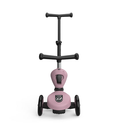 Kinderroller mit Schiebestange - Highwaykick 1 Push and Go - wildberry