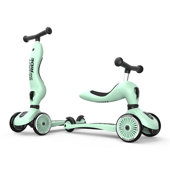 Kinderroller mit Sitz - Highwaykick 1 in mint