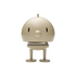 Hoptimist „Bumble“, L, Latte – fröhliche Wackelfigur, Designfigur und kleiner Glücksbringer für Zuhause & Büro
