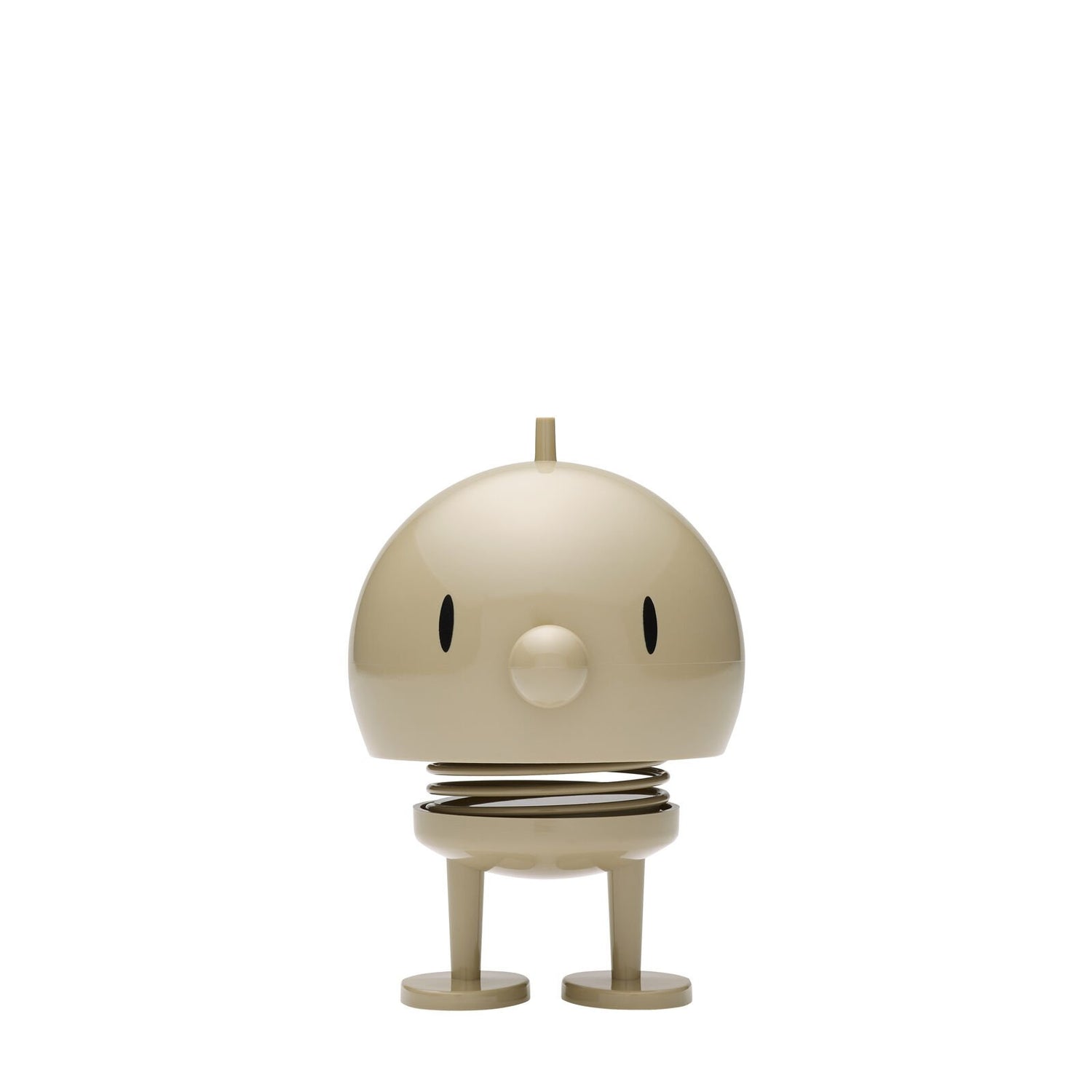 Hoptimist „Bumble“, M, Latte – fröhliche Wackelfigur, ausgefallene Geschenkidee und kleiner Glücksbringer für Kinder