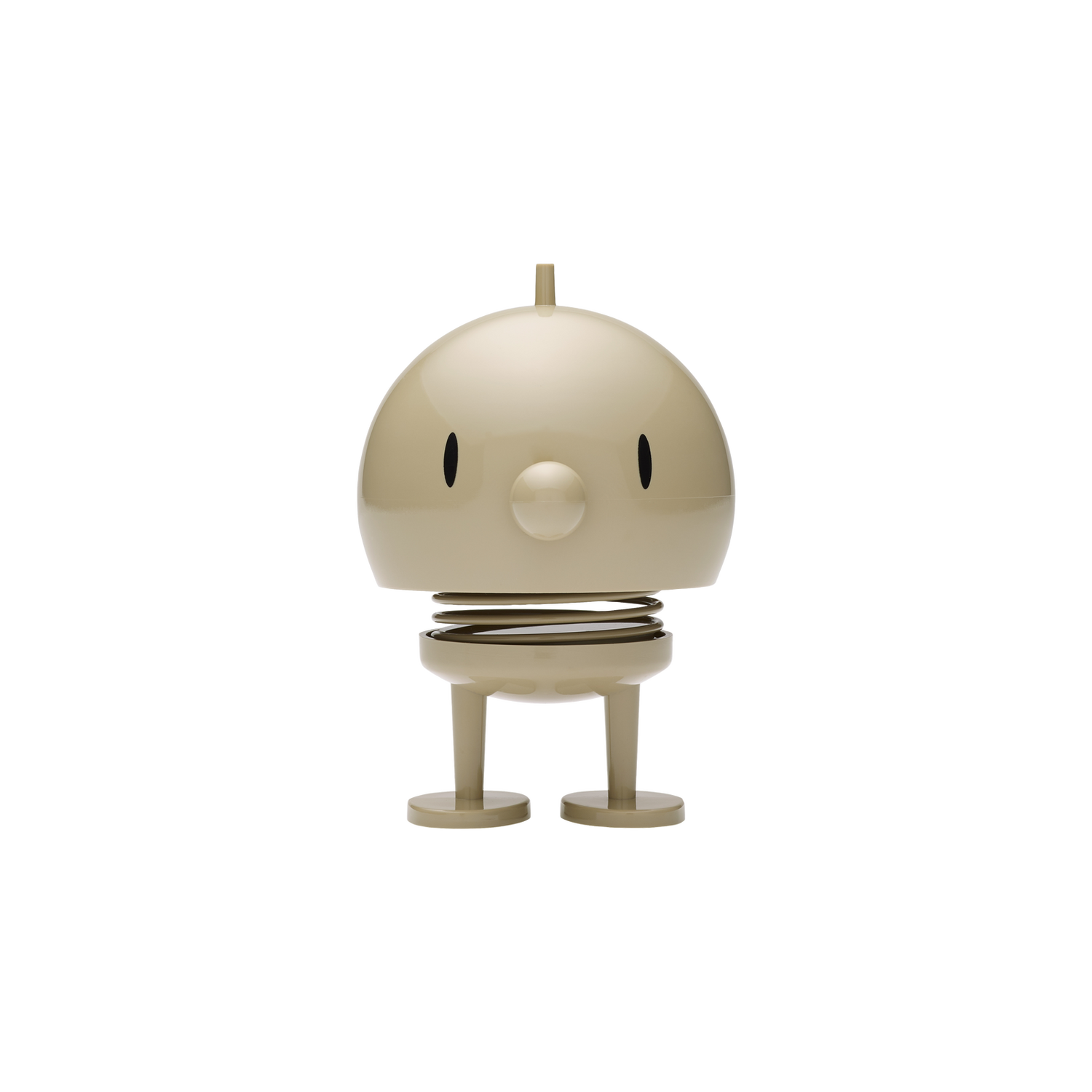 Hoptimist „Bumble“, M, Latte – fröhliche Wackelfigur, ausgefallene Geschenkidee und kleiner Glücksbringer für Kinder