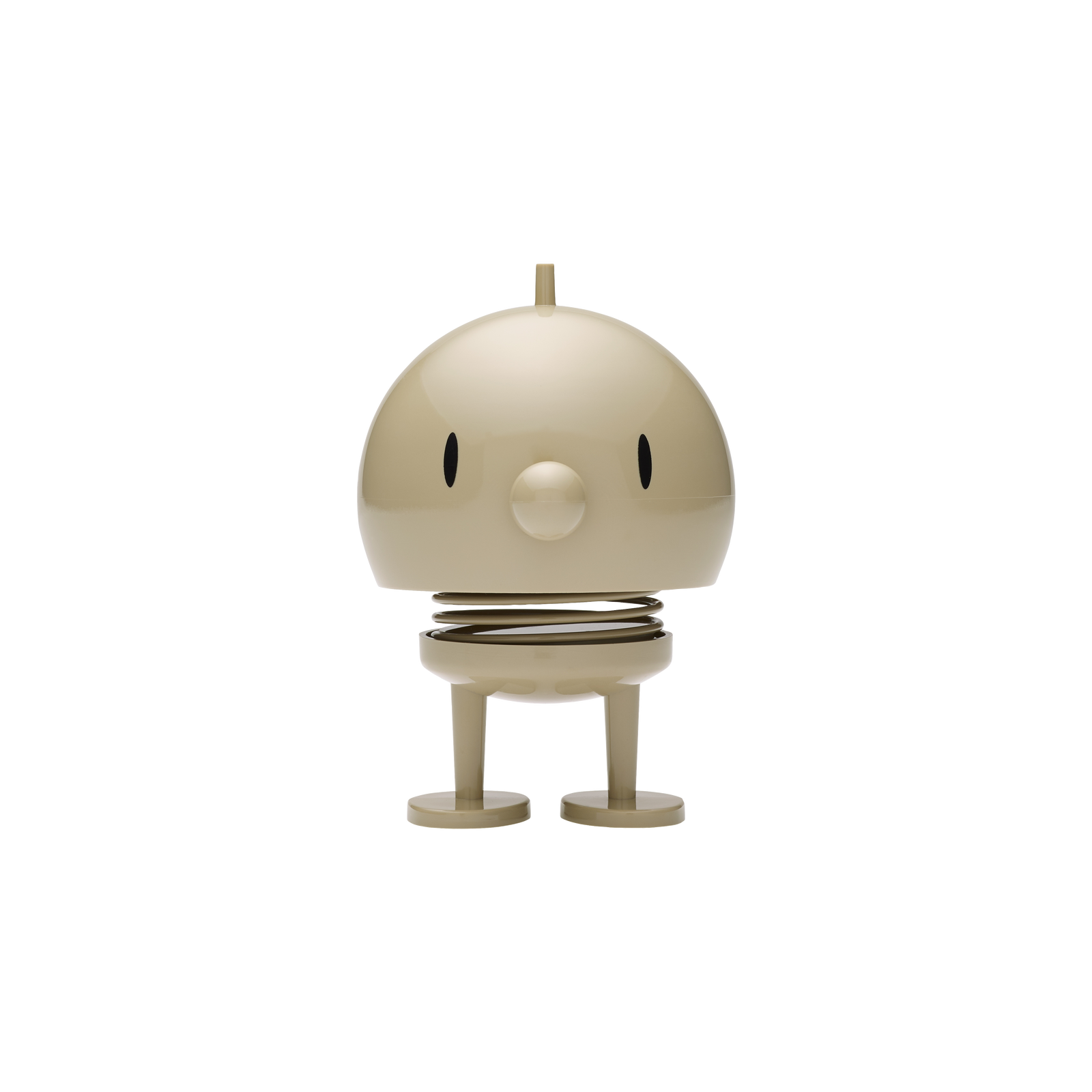 Hoptimist „Bumble“, M, Latte – fröhliche Wackelfigur, ausgefallene Geschenkidee und kleiner Glücksbringer für Kinder