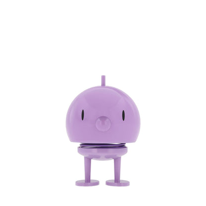 Hoptimist „Bumble“, M, Lavendel – fröhliche Wackelfigur, ausgefallene Geschenkidee und kleiner Glücksbringer für Kinder