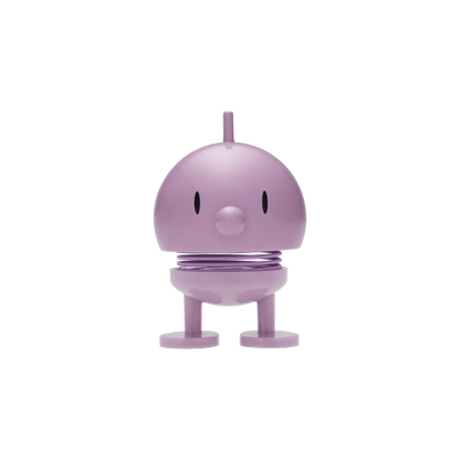 Hoptimist „Bumble“, M, Lavendel – fröhliche Wackelfigur, ausgefallene Geschenkidee und kleiner Glücksbringer für Kinder