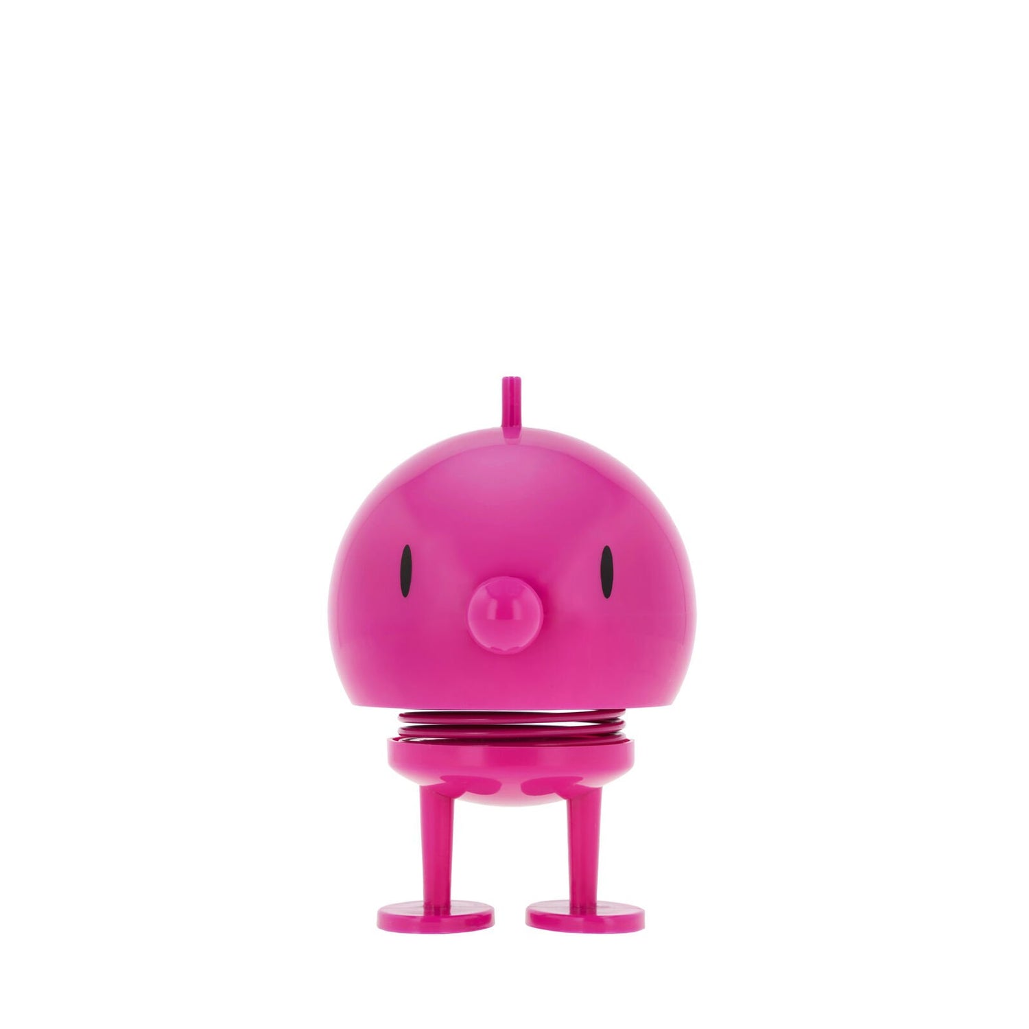 Hoptimist „Bumble“, M, Pink – fröhliche Wackelfigur, ausgefallene Geschenkidee und kleiner Glücksbringer für Kinder