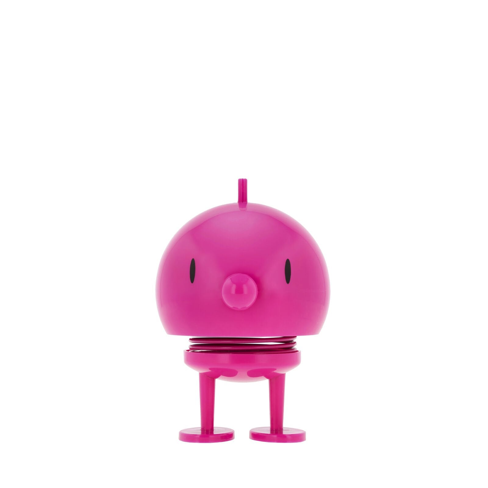 Hoptimist „Bumble“, M, Pink – fröhliche Wackelfigur, ausgefallene Geschenkidee und kleiner Glücksbringer für Kinder
