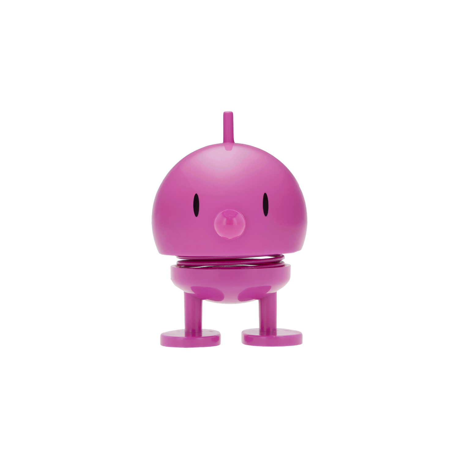 Hoptimist „Bumble“, M, Pink – fröhliche Wackelfigur, ausgefallene Geschenkidee und kleiner Glücksbringer für Kinder