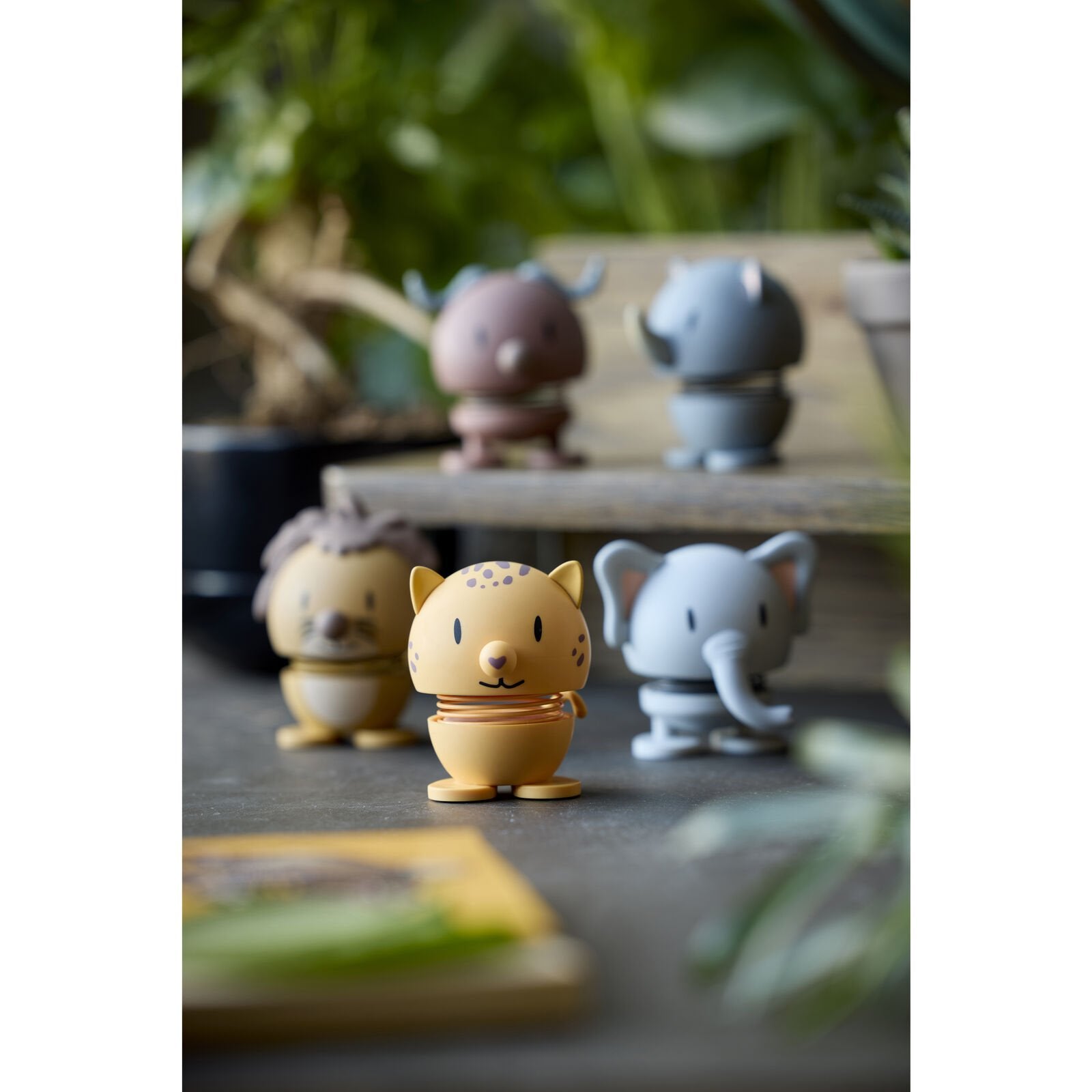 Hoptimist Soft Leopard (S) – fröhliche Wackelfigur, Kinderzimmer-Deko, Geschenkidee für Kinder