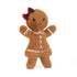 Jolly Gingerbread Ruby medium von Jellycat.