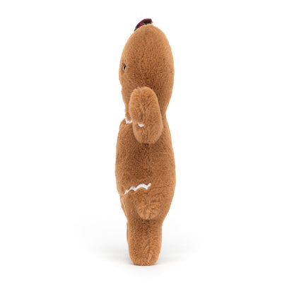 Seitenansicht Jolly Gingerbread Ruby medium von Jellycat.