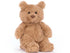 Jellycat Bartholomew Bear Tiny von vorne – kleiner, kuschelweicher Teddybär mit flauschigem braunem Fell, rundem Bäuchlein und niedlichem Gesicht.