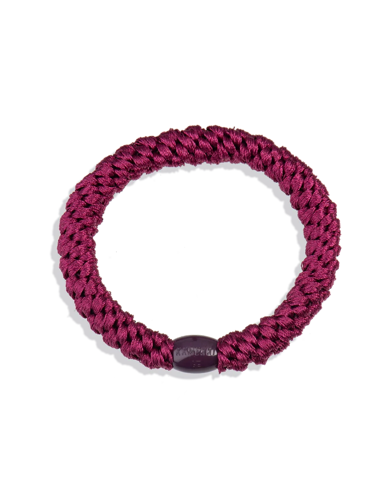 KKNEKKI Haargummi Mulberry – elegantes, geflochtenes Haarband &amp; Haargummi als Armband