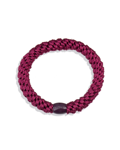 KKNEKKI Haargummi Mulberry – elegantes, geflochtenes Haarband &amp; Haargummi als Armband