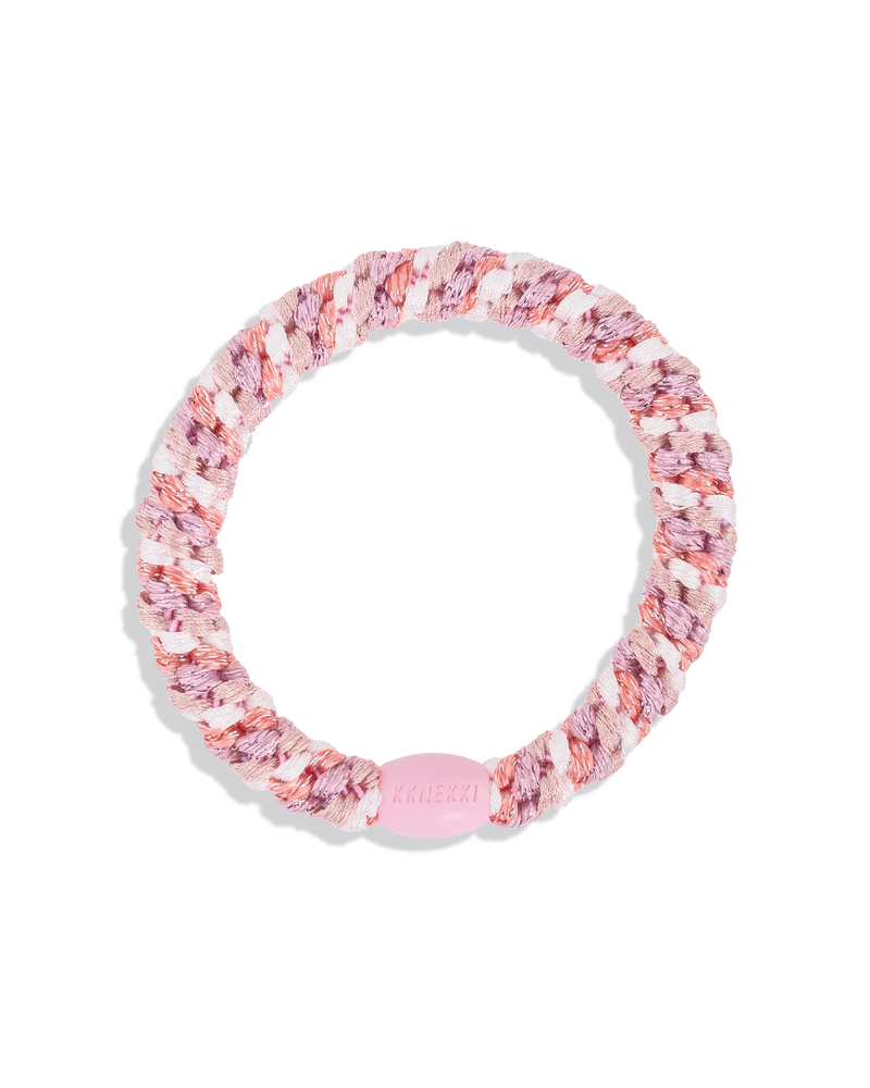 KKNEKKI Haargummi Mix Dusty Rose Pink Glitter – rosa Glitzer-HaargummiCosmos