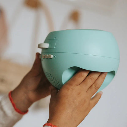 KIDYSTAR Planetarium Ozean – Projektor mit 6 Bildscheiben, Nachtlicht und Bluetooth fürs Kinderzimmer