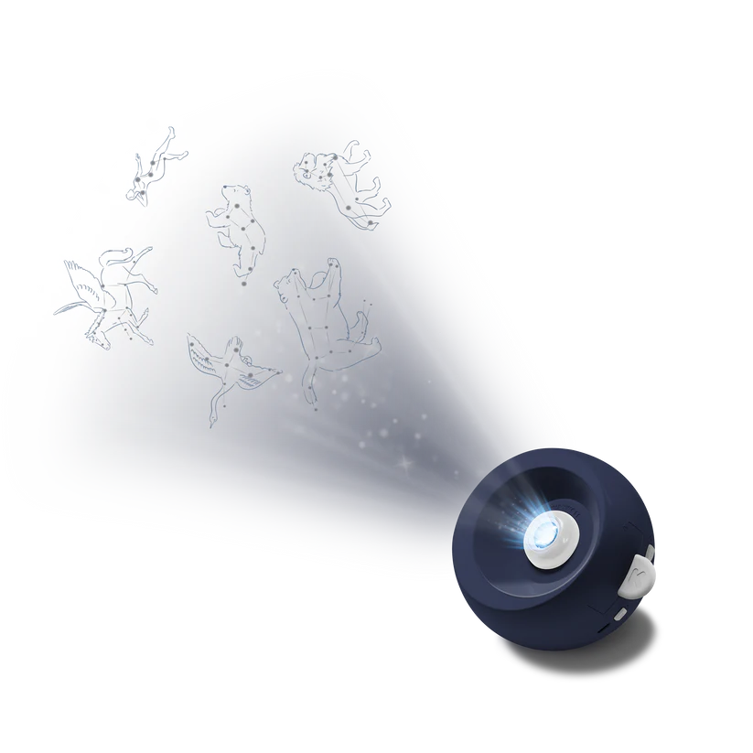 Kidystar Planetarium Weltraum – Projektor für Sternenhimmel mit 6 Bildscheiben und Nachtlicht