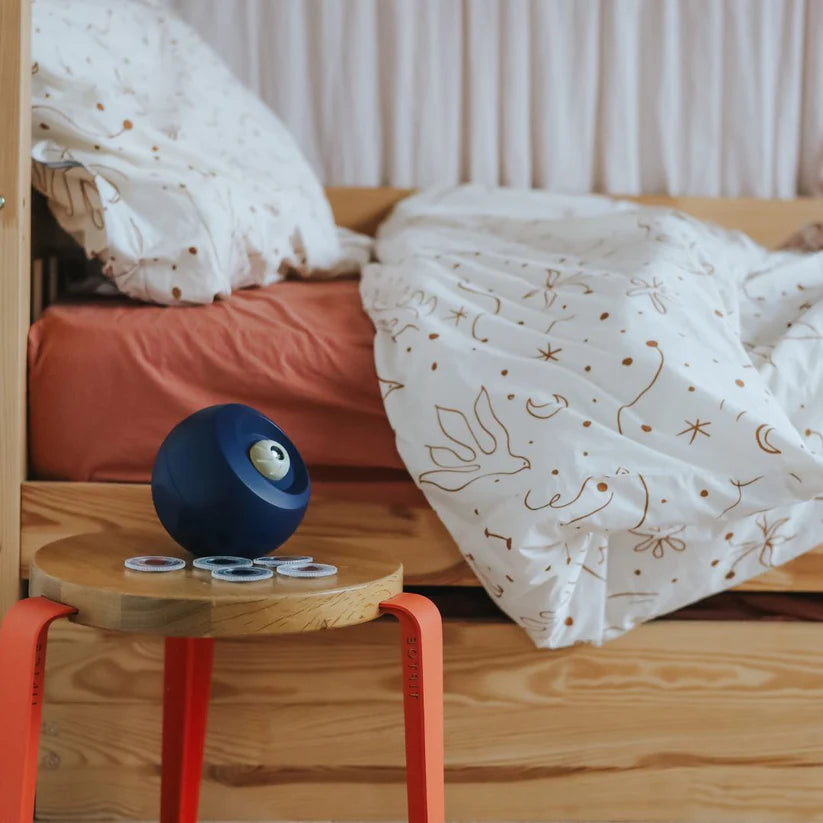 Kidystar Planetarium Weltraum – Projektor für Sternenhimmel mit 6 Bildscheiben und Nachtlicht