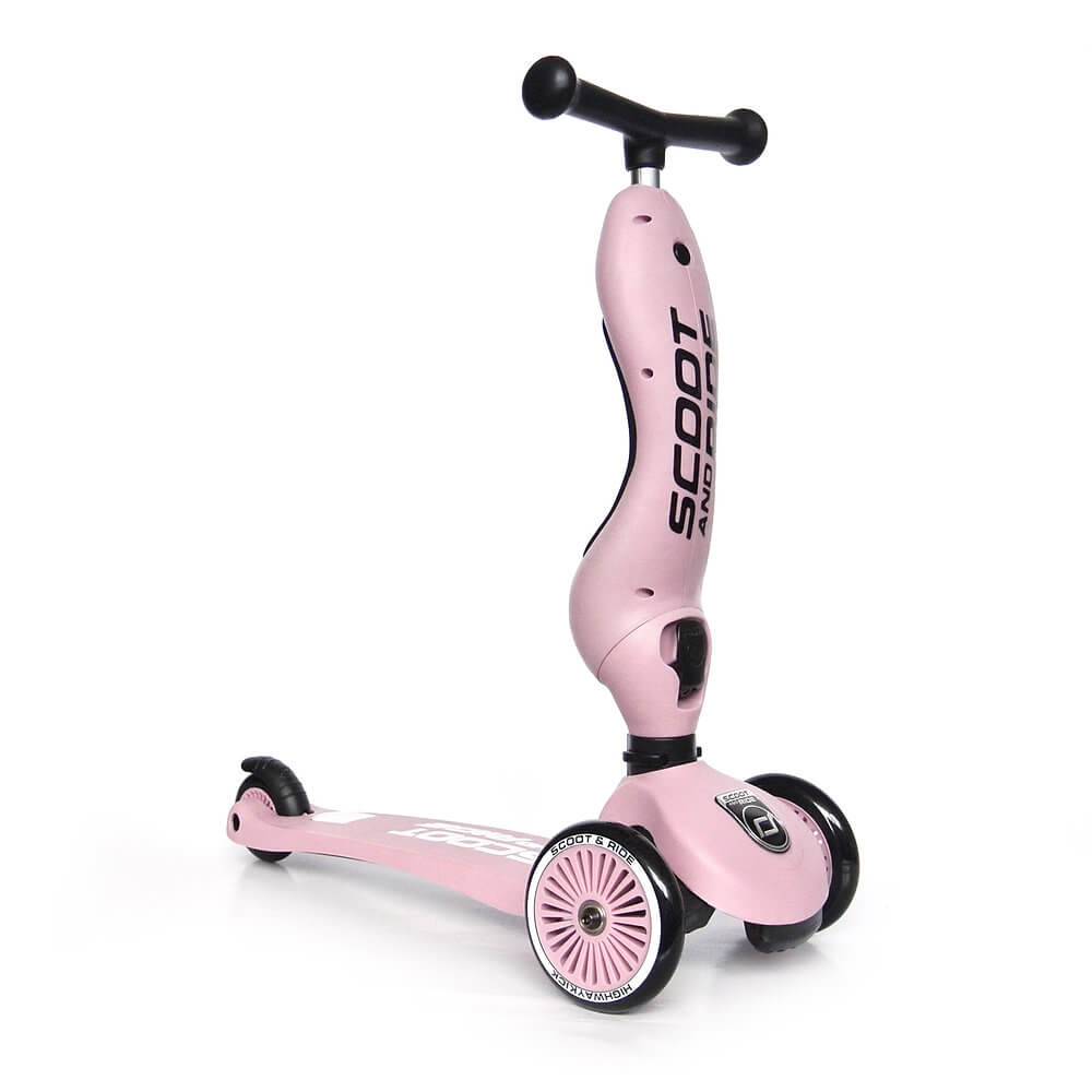 Kinderroller mit Sitz - Highwaykick 1 - rosa