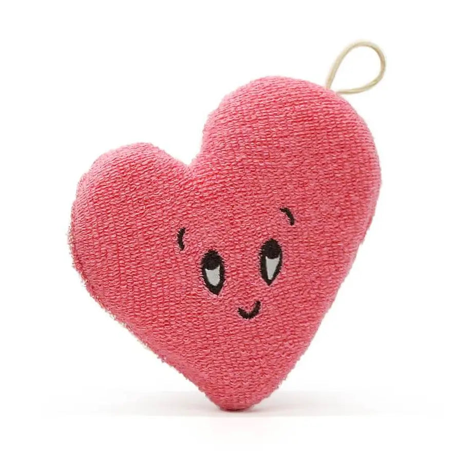 Küchenschwamm Herz, 12,5 cm, sorgt für gute Laune in der Küchen, süßes Geschenk zum Valentinstag