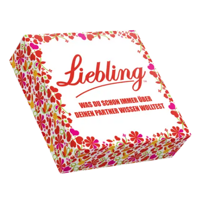 Geschenkidee Spiel Liebling für Partnerinnen, Familie und Freundinnen
