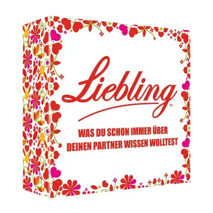 Geschenkidee Spiel Liebling für Partnerinnen, Familie und Freundinnen