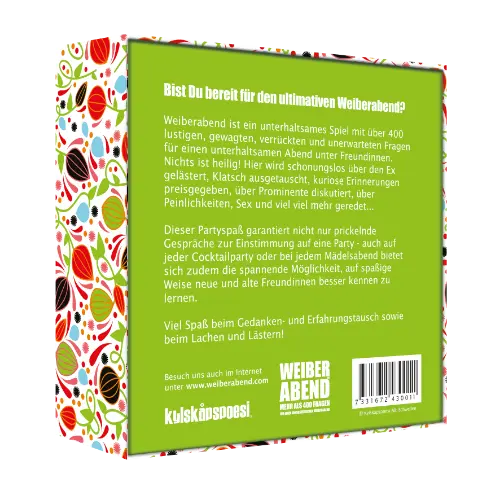 Spiel Weiberabend XL Spiele Weiberabend als Geschenk für Freundinnen