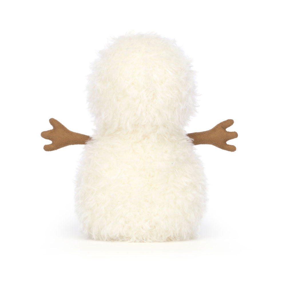 Rückansicht Little Snowman von Jellycat.