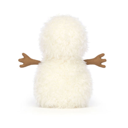Rückansicht Little Snowman von Jellycat.