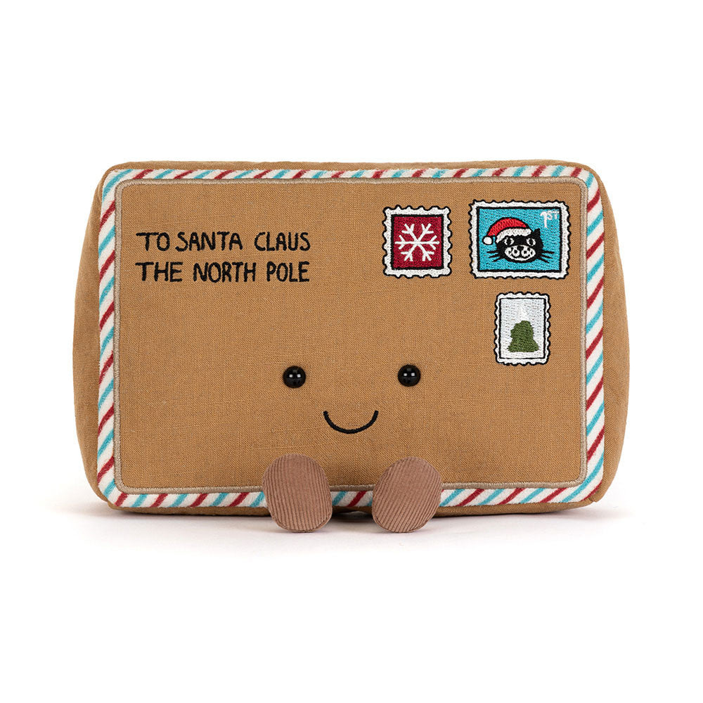 Amuseables Letter to Santa von Jellycat von vorne 