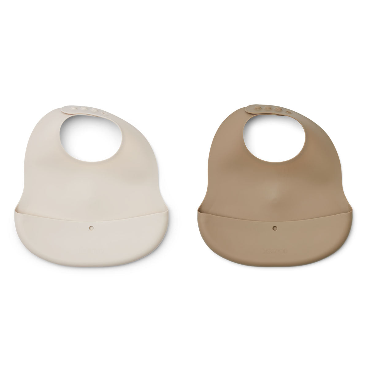 Lätzchen Ember BIB 2er Pack, sandy / oat