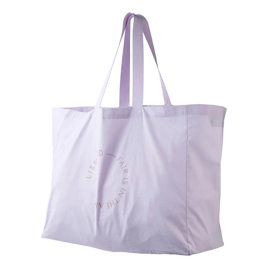 Maxi Totebag, uni / light lavender