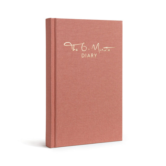 The 6-Minute Diary für Erwachsene, dusty rose