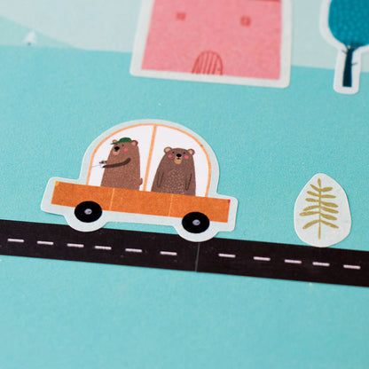 My City Stickers: 150 wieder ablösbare Stadtaufkleber für kreatives Spielen ab 3 Jahren