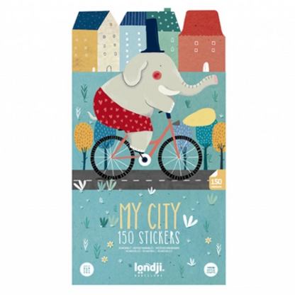 My City Stickers: 150 wieder ablösbare Stadtaufkleber für kreatives Spielen ab 3 Jahren