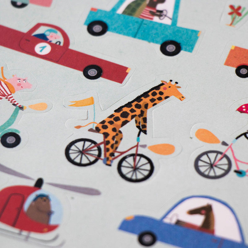 My City Stickers: 150 wieder ablösbare Stadtaufkleber für kreatives Spielen ab 3 Jahren