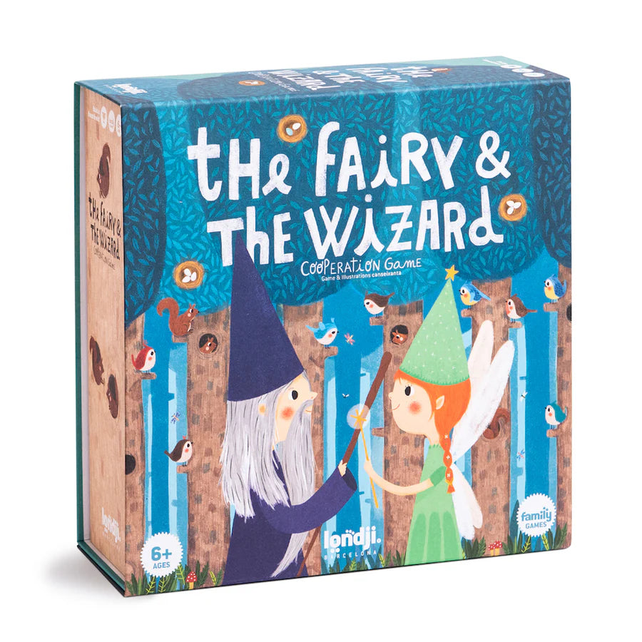 THE FAIRY &amp; THE WIZARD Londji kooperatives Kinderspiel ab 6 Jahren