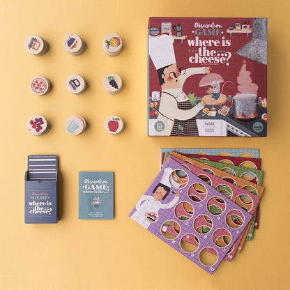 Family Game „Where is the Cheese?“ von Londji, Beobachtungsspiel für die ganze Familie ab 3 Jahren