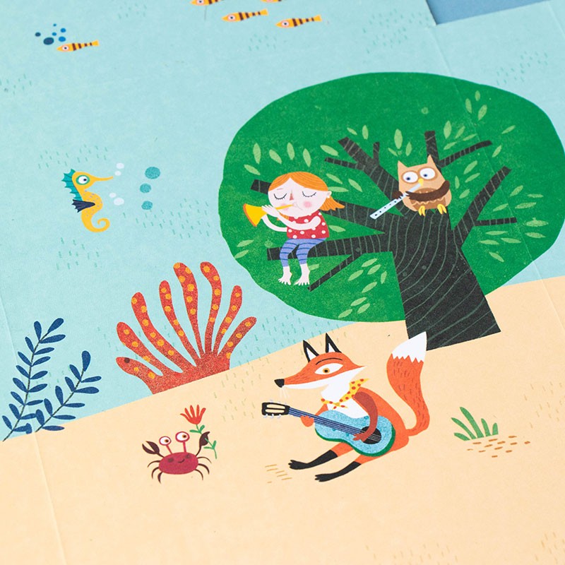 Familienspiel Habitats Lotto von londji mit liebevoll illustrierten Tierplättchen und Spieltafeln zu Lebensräumen