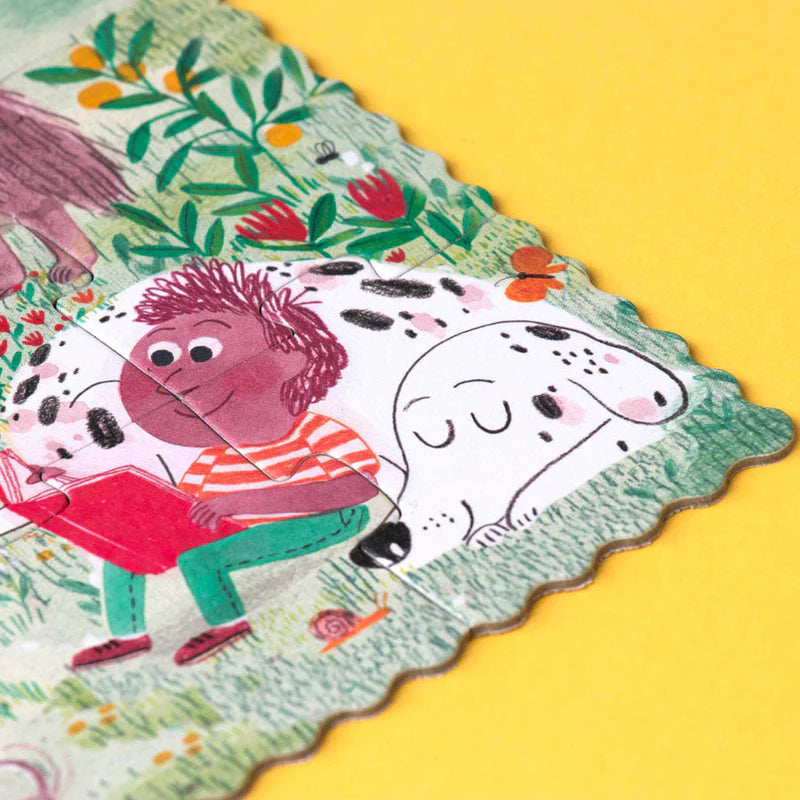 Pocket-Puzzle „Cats and Dogs“ ab 3 J., 24 Teile, Wendepuzzle für kleine Tierfreunde