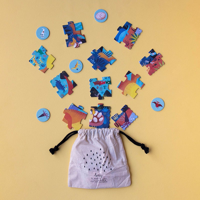 Pocket-Puzzle "MY LITTLE DINO" (ab 3 Jahren)