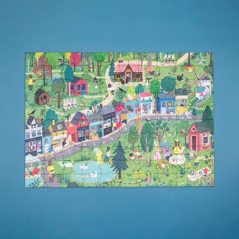 Rätsel-Puzzle „THE MYSTERIOUS CASE OF THE BIRTHDAY CAKE" ab 5 Jahren