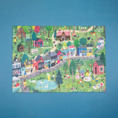 Rätsel-Puzzle „THE MYSTERIOUS CASE OF THE BIRTHDAY CAKE" ab 5 Jahren